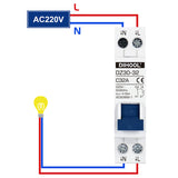 DZ30-32 DPN MCB Mini Circuit Breaker Home Circuit Air Switch Short Circuit Overload Protection
