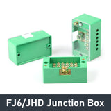 -FJ6/JHD Junction Box Unipolar Splitter 1/2/3/4-IN Multiple-OUT Metering Wire Connector Terminal Block Distribution Box