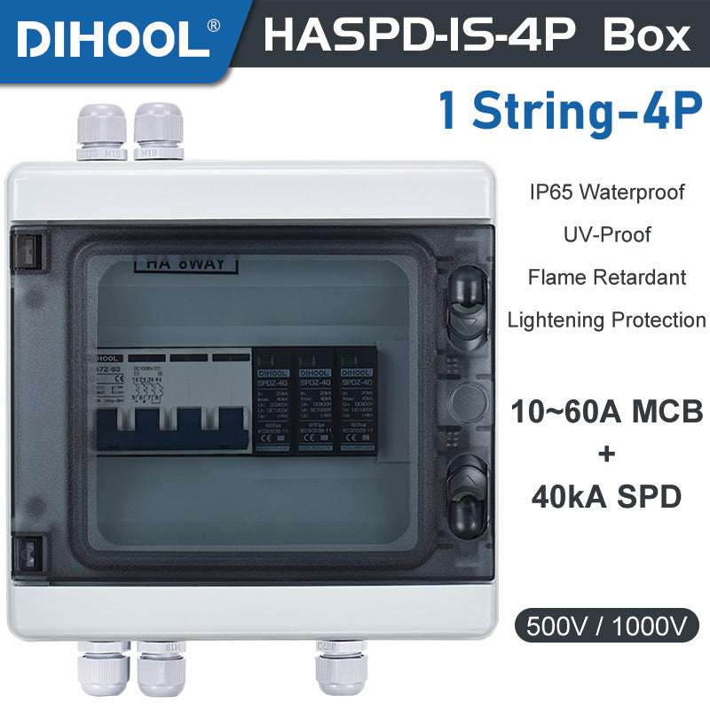 HASPD-1S-4P PV Distribution Box