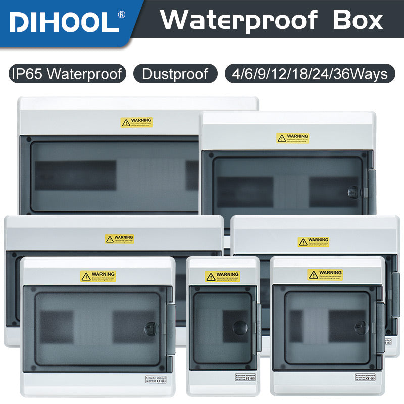 "HS-PC Outdoor Waterproof Distribution Box With Brass Bars