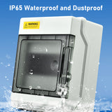 "HS-PC Outdoor Waterproof Distribution Box With Brass Bars
