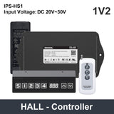 Hall Electric Linear Motion Actuator 24V DC Motor 8000N 1760LB Load - DHLA8000-A1-Hall-HS1-1V2