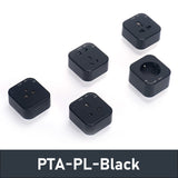 PTA-PL Power Track Adapter Movable Socket Square-Type Plastic 5P|3P|UK|TH|US|FR|DE|LED|LEDM USB