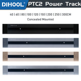 "PTC2 Power Track Black/Grey/Gold/Silver Concealed Installation - Left & Right Wiring