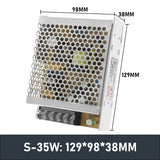 S-Type Switching Power Supply 5V/12V/24V/36V/48V AC/DC Single Output Transformer
