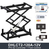 DHLCT2-120A Electric Scissor Lift 12V/24V DC Motor 1200N 364LB Load