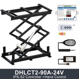 DHLCT2-90A Electric Scissor Lift 12V/24V DC Motor 900N 198LB Load