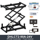 DHLCT2-90A Electric Scissor Lift 12V/24V DC Motor 900N 198LB Load