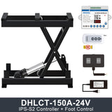 DHLCT-150A Electric Scissor Lift 12V/24V DC Motor 1500N 330LB Load