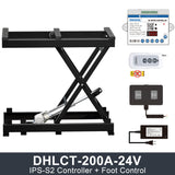 DHLCT-200A Electric Scissor Lift 12V/24V DC Motor 2000N 440LB Load