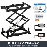 DHLCT2-120A Electric Scissor Lift 12V/24V DC Motor 1200N 364LB Load