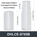 DHLCE-S765B 3 Stage Electric Lifting Column - IR Panel 24V DC Motor 2000N 450LB Load