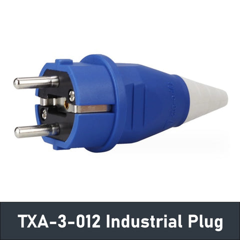 -TXA-3 Industrial Plug And Socket Coupler Waterproof IP44 2/3Pins 16A