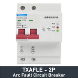 "TXAFLE Arc Fault Circuit Breaker 10~63A 1P+N+LE 2P"