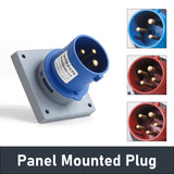 -TXB-IP44 Industrial Plug And Socket Coupler Waterproof IP44 3/4/5Pins 16A/32A