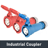 -TXC-IP44 Industrial Plug And Socket Coupler Waterproof IP44 3/4/5Pins 16A/32A