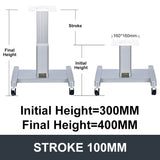 Movable Electric Lifting Column 24V DC Motor 3000N 660LB Load - DHLC3000Y-Hall-HS1