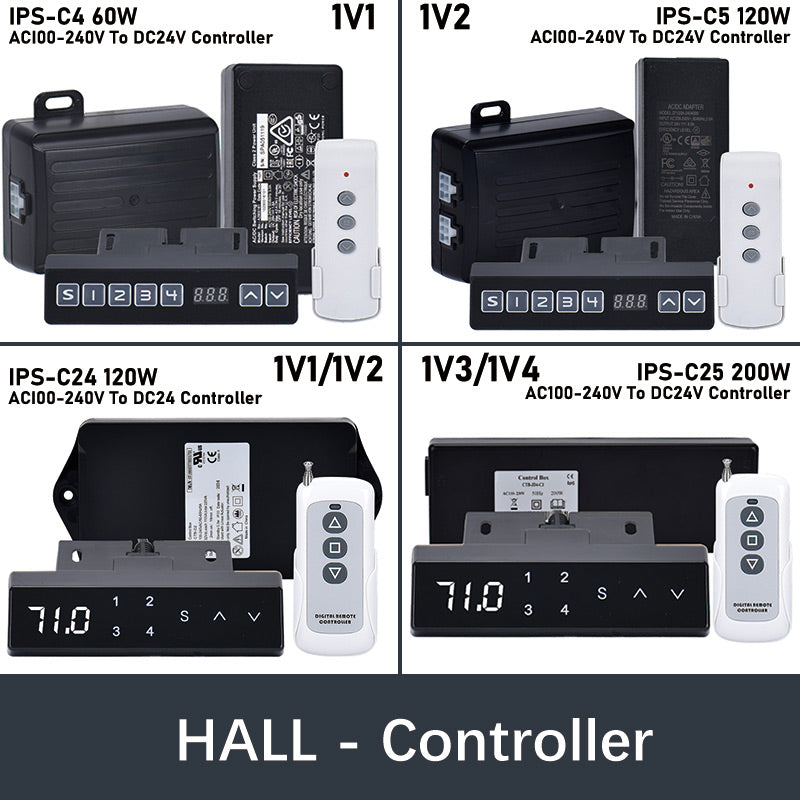 Electric Lifting Platform Hall Controller 29-32V DC Motor 1500N 330LB Load - DHLCT-Hall
